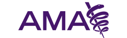 ロゴ：American Medical Association（AMA)（アメリカ医師会）